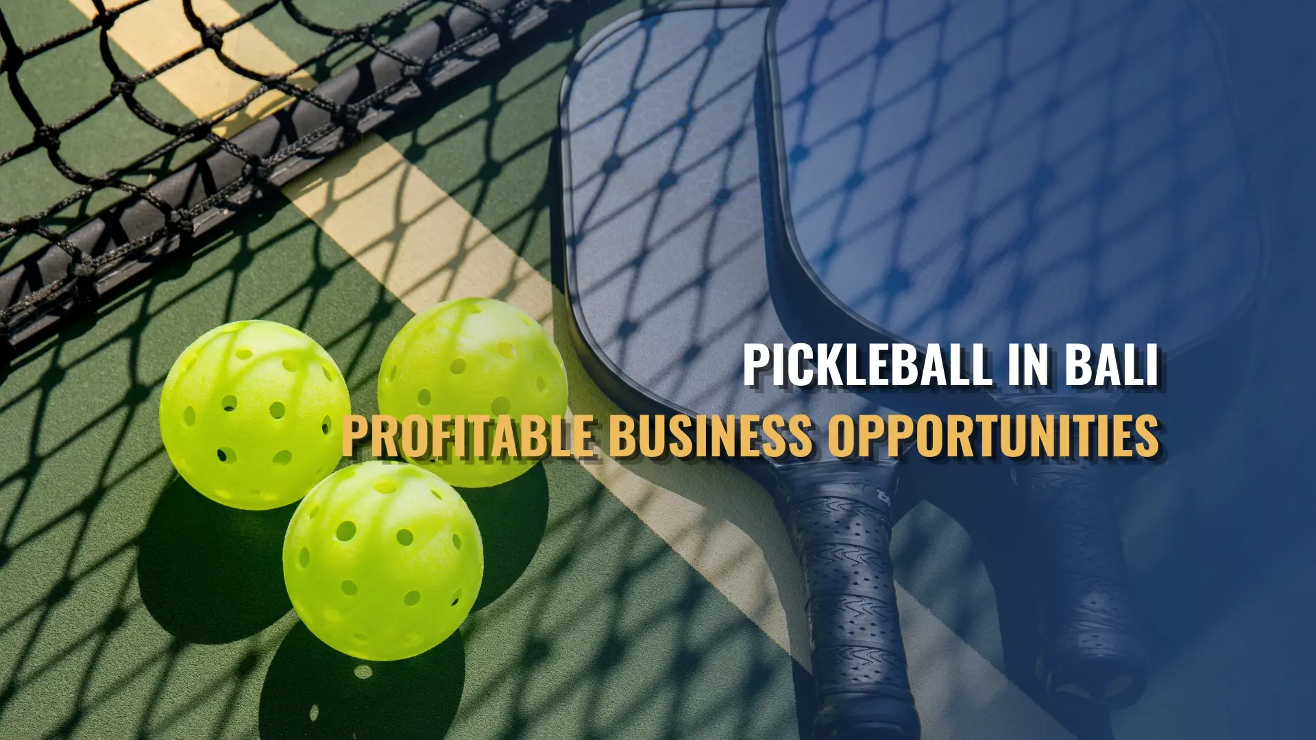 Pickleball in Bali: Profitable Business Opportunities Investors Should Not Ignore in 2026 and Beyond